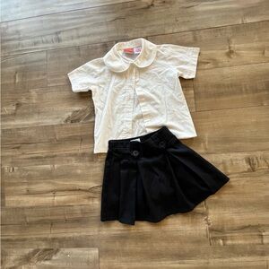 Universal School Uniform Kids Shirt and Skort
